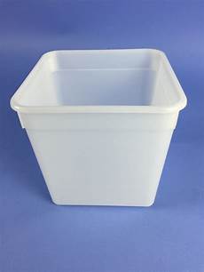 Clear Plastic Tubs