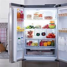 Clear Refrigerator Bins