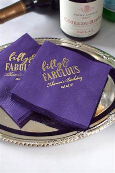 Inexpensive Personalized Napkins