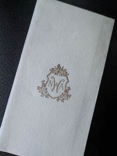 Printed Wedding Serviettes