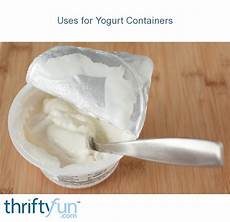 Yoghurt Containers