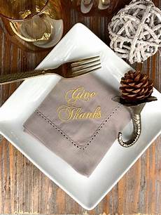 Leaf Print Napkins