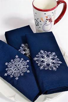 Linen Floral Napkins