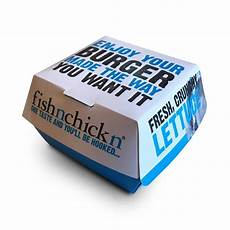 Personalised Burger Boxes