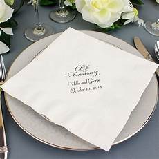 Printed Wedding Serviettes