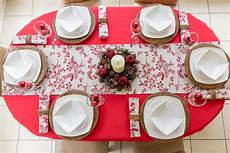 Red Floral Napkins