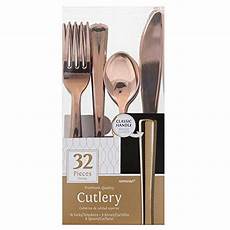 Rose Gold Plasticware